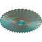 Ekena Millwork Shakuras Ceiling Medallion (For Canopies up to 5 3/4"), 33 7/8"OD x 2"P, Copper Green Patina CM34SHCGS - alternate 4